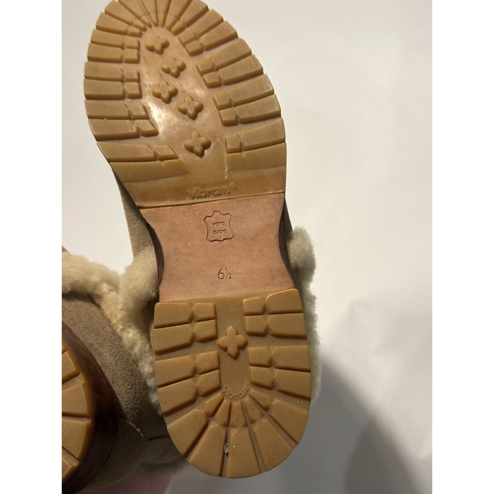 lucchese boots womens chelsea leather beige 6.5 - Picture 4 of 6